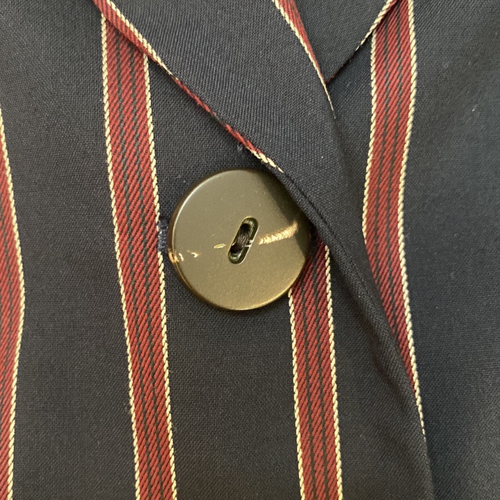 Worth Striped Navy Blazer - Picture 4 of 5